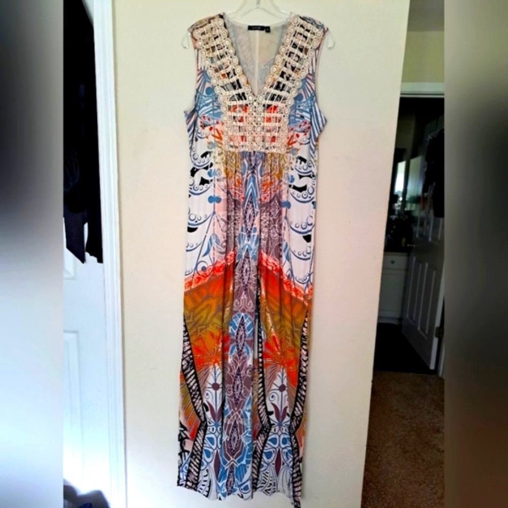 Apt. 9 Multi Colored Maxi Dress